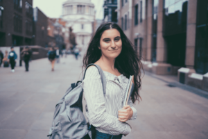 student in london