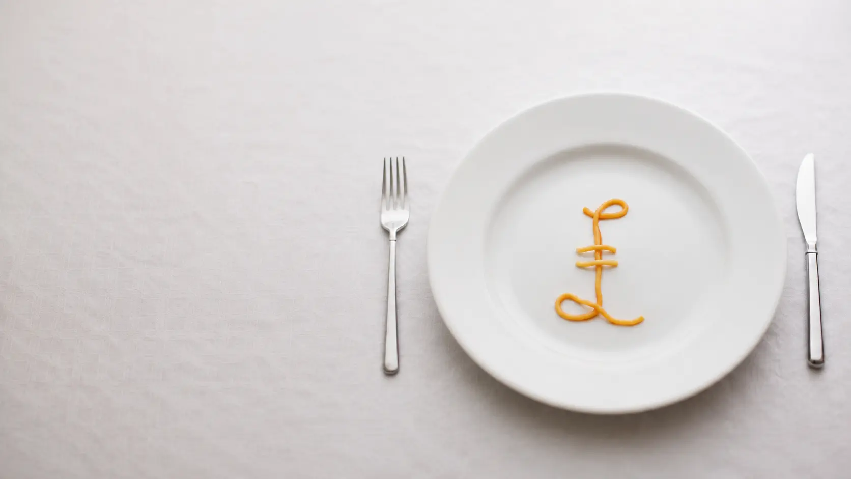 Pound sign on a plate.