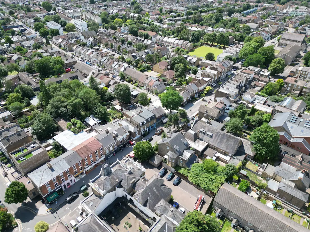 Walthamstow Village street scene, London's best value-and-community area in 2026